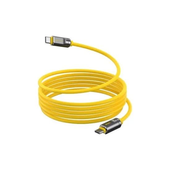 OHI 240W SuperSpeed ​​USB-C Charging and Data Transfer Cable - Yellow